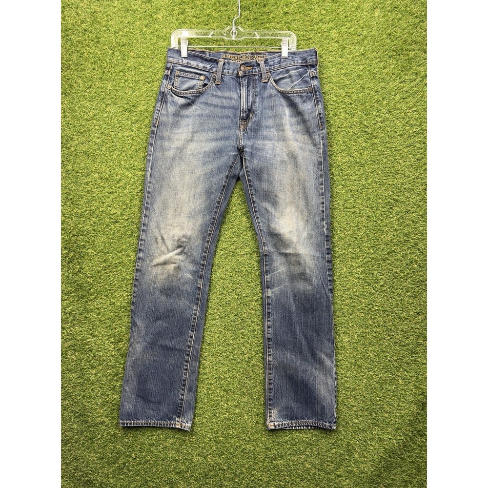 American Eagle Jeans Mens 30x34 Original Straight Fit Next Level Airflex Casual
